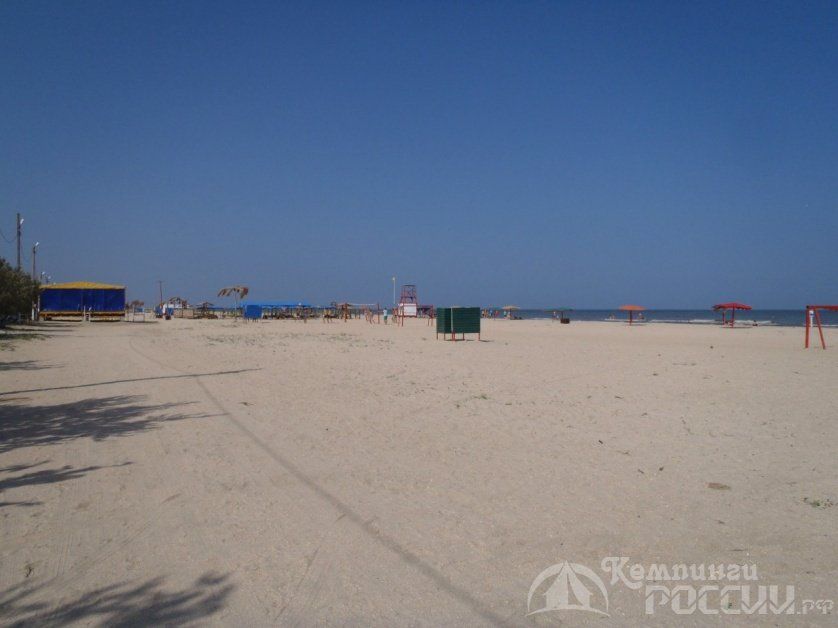Азовское море, кемпинг "Оазис"